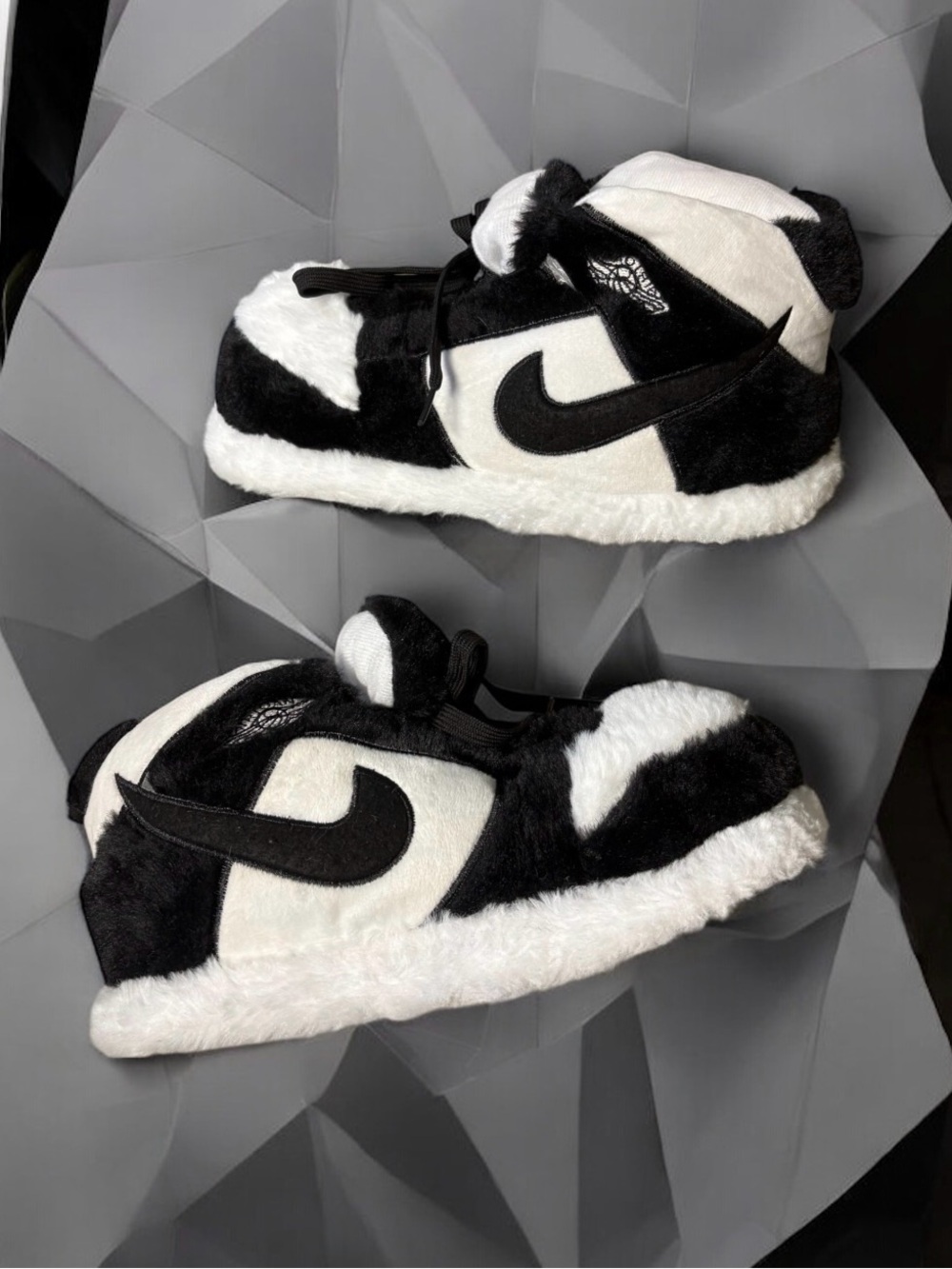 Nike Air Jordan Panda Style Unisex Slippers
